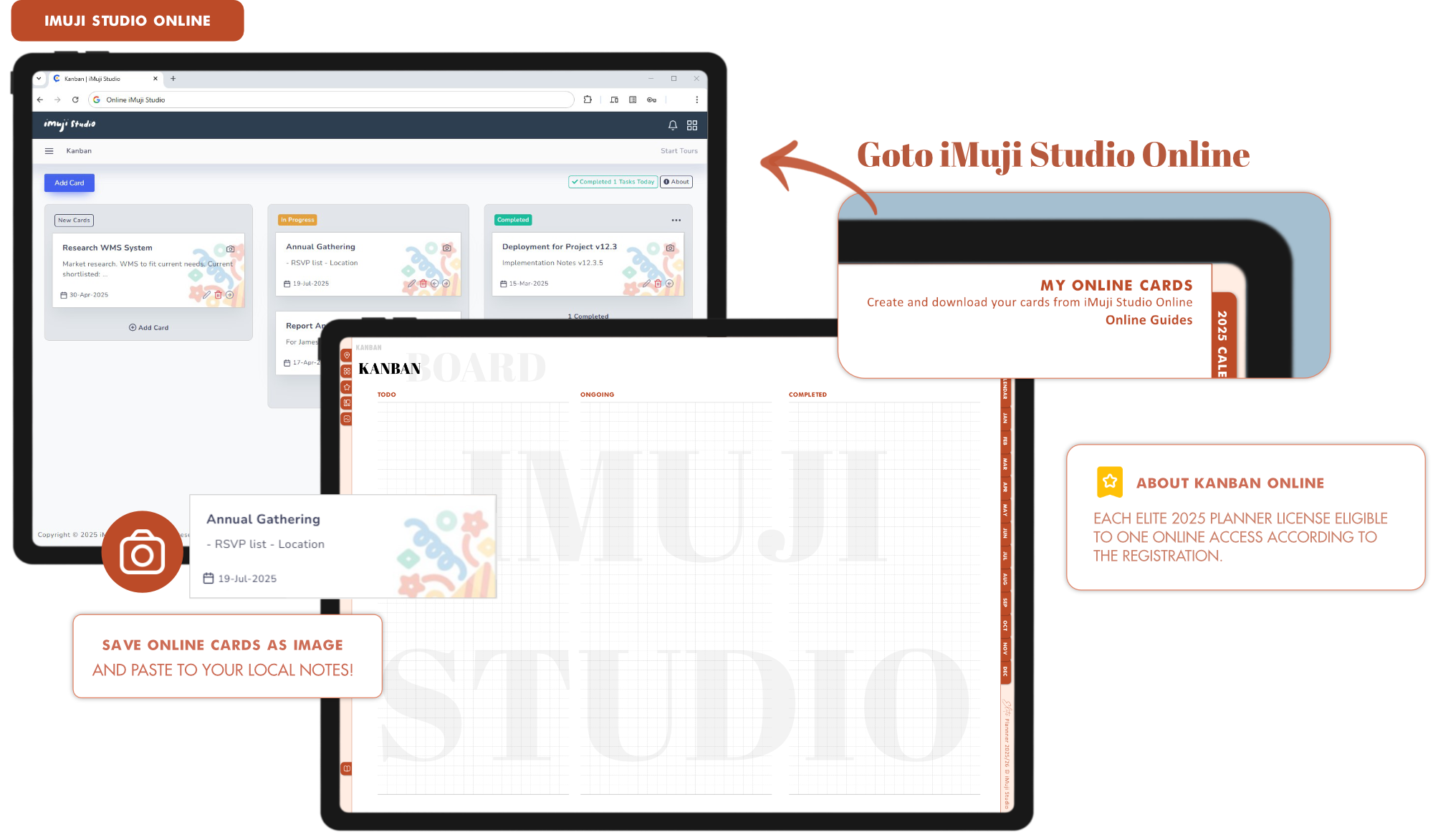 iMuji Studio Elite Planner 2025